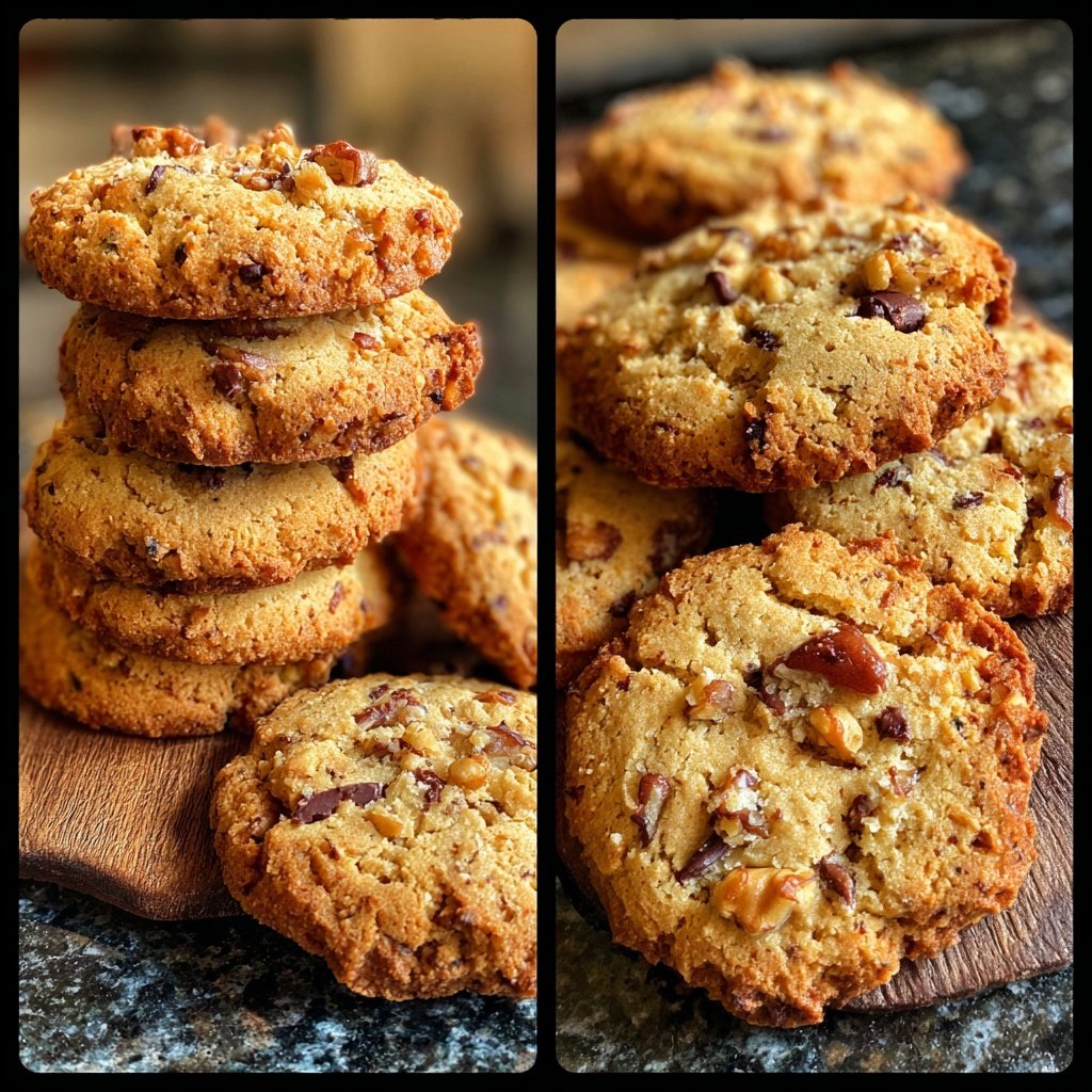 Nussige Vanille Protein Kekse