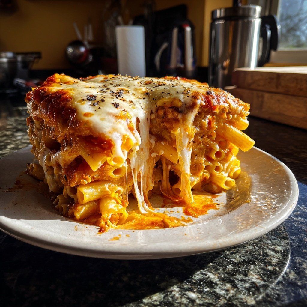 Ofen Gebackene Ziti Pasta