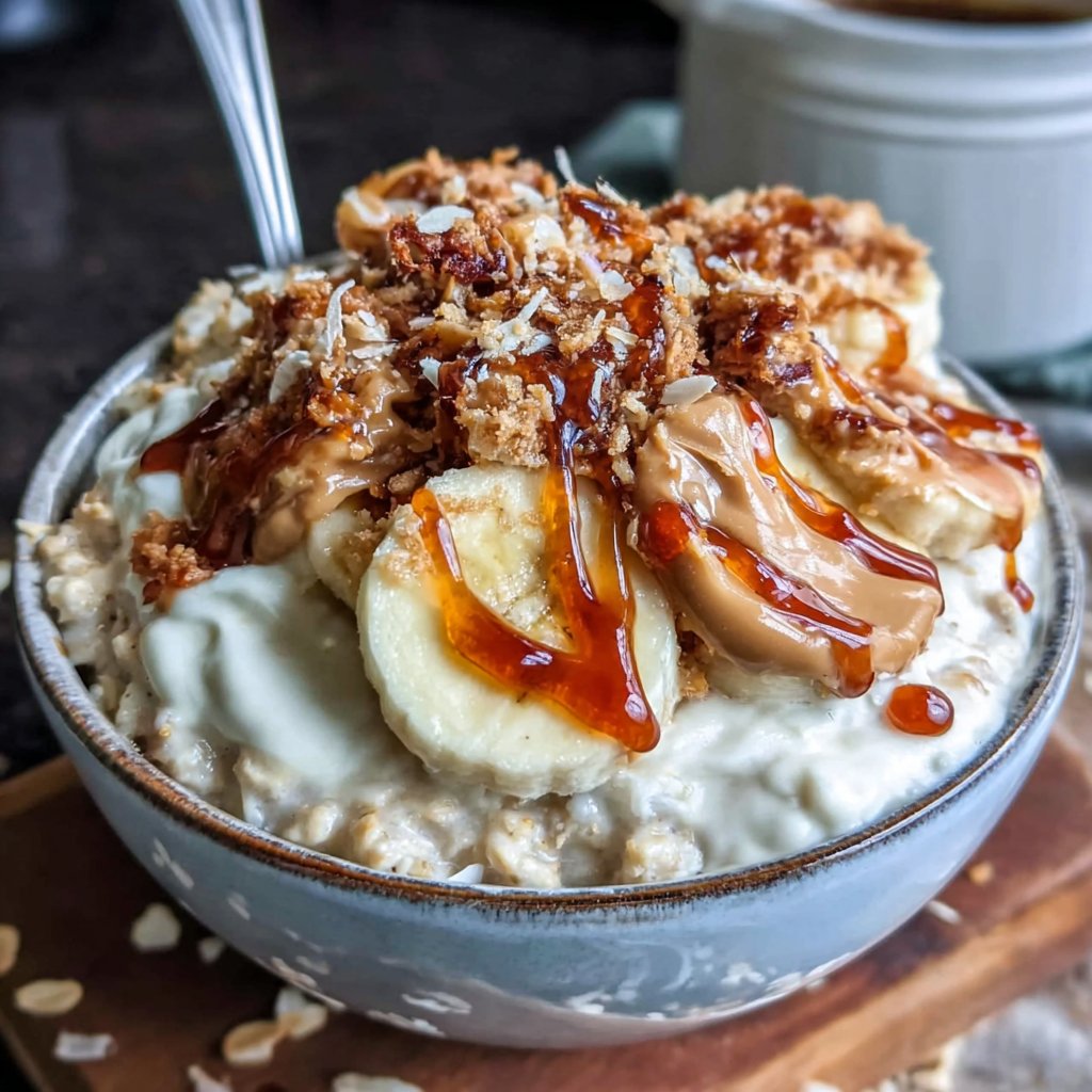 Erdnussbutter Protein Oats