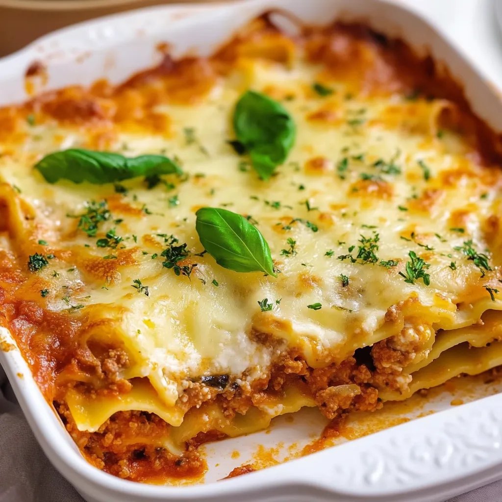 Klassische Lasagne Bolognese mit Bechamelsoße: Ein Unglaublich Ultimatives Rezept für 6 Portionen