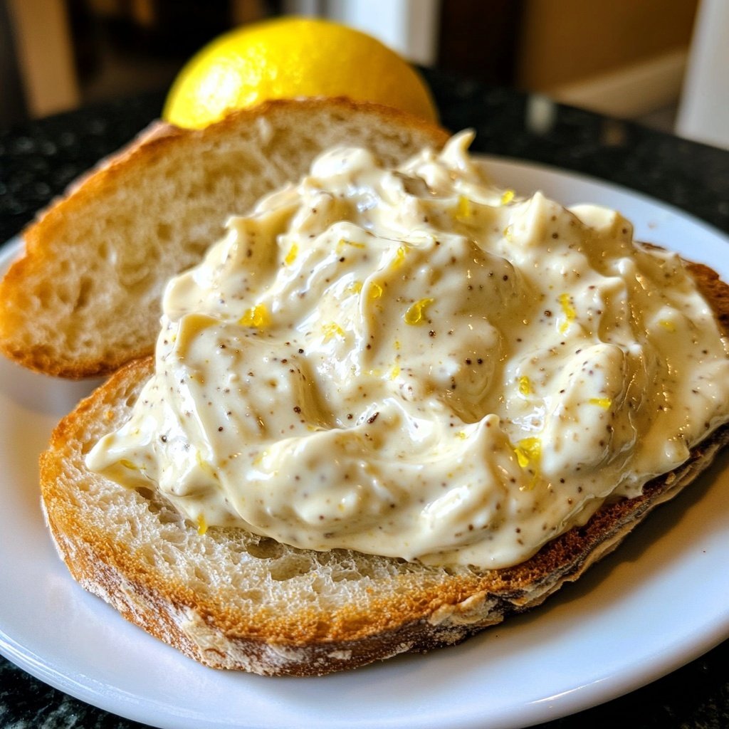 Zitrone Dijon Hausgemachte Mayonnaise