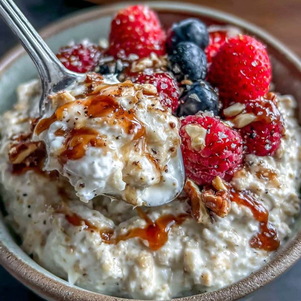 Vanille Protein Overnight Oats