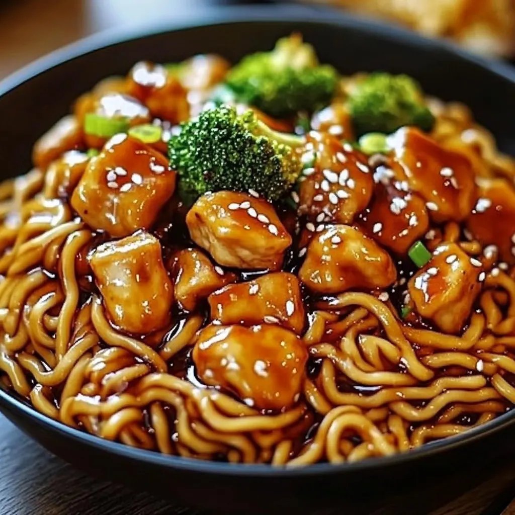 Schnelle und schmackhafte Hähnchen-Teriyaki-Nudeln: Ein unglaubliches ultimatives Rezept