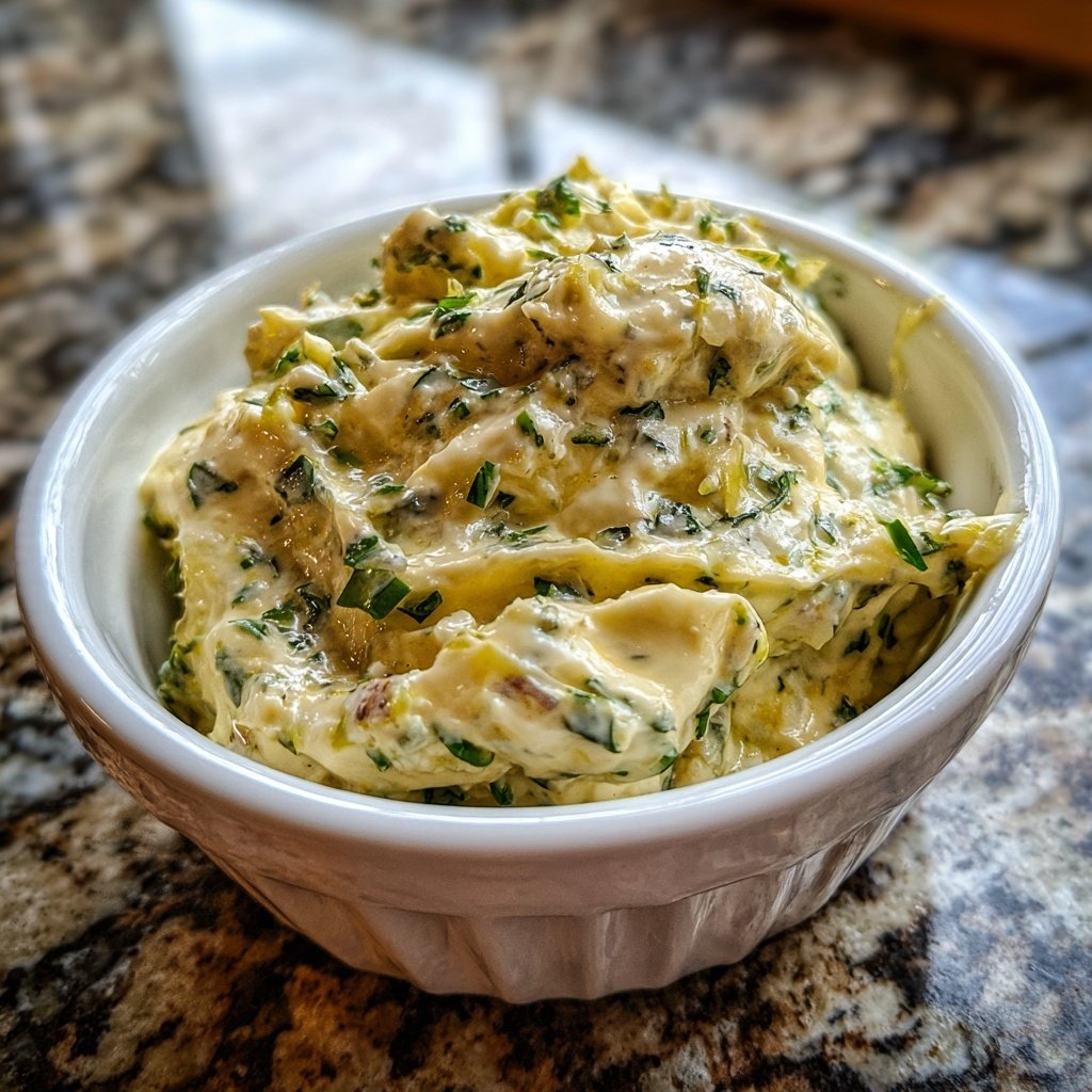 Knoblauch Kräuter Hausgemachte Mayonnaise