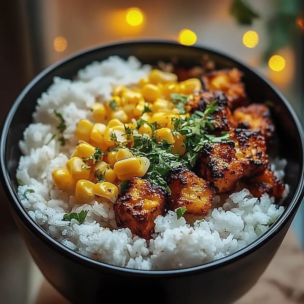 Straßenmais-Hühnchen-Reisschüssel: Eine Unglaubliche Ultimative Erfahrung für 4 Personen