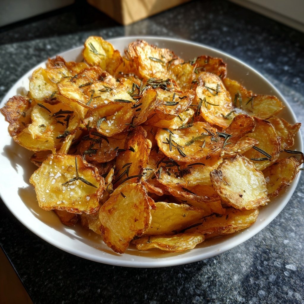 Kartoffelspalten mit Rosmarin Airfryer