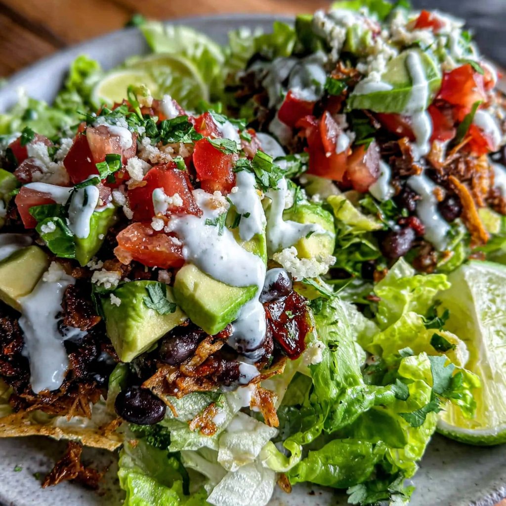 High Protein Taco Salat