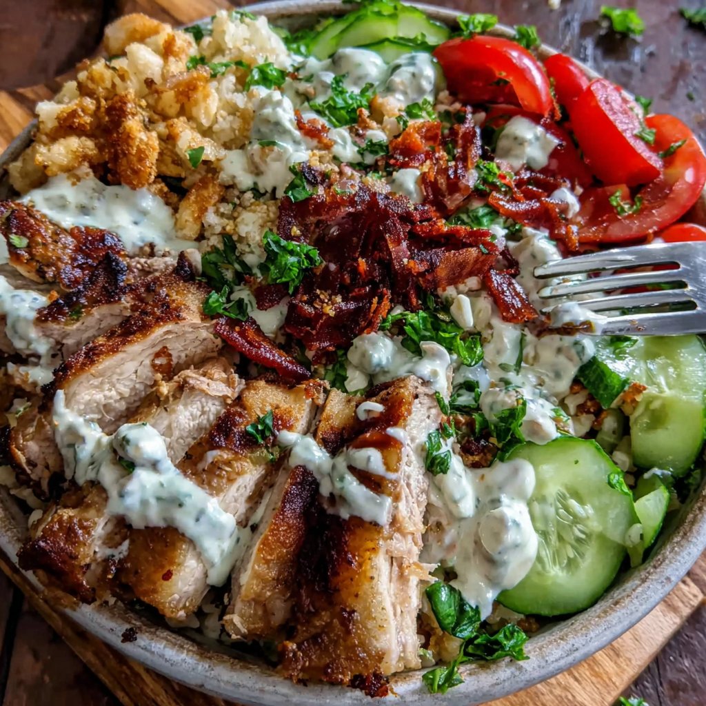 Pute Shawarma Protein Bowl