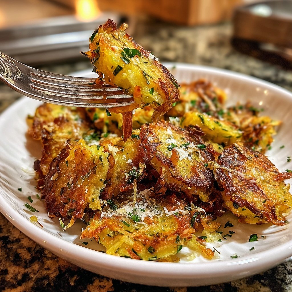 Zucchini Pommes mit Parmesan Airfryer