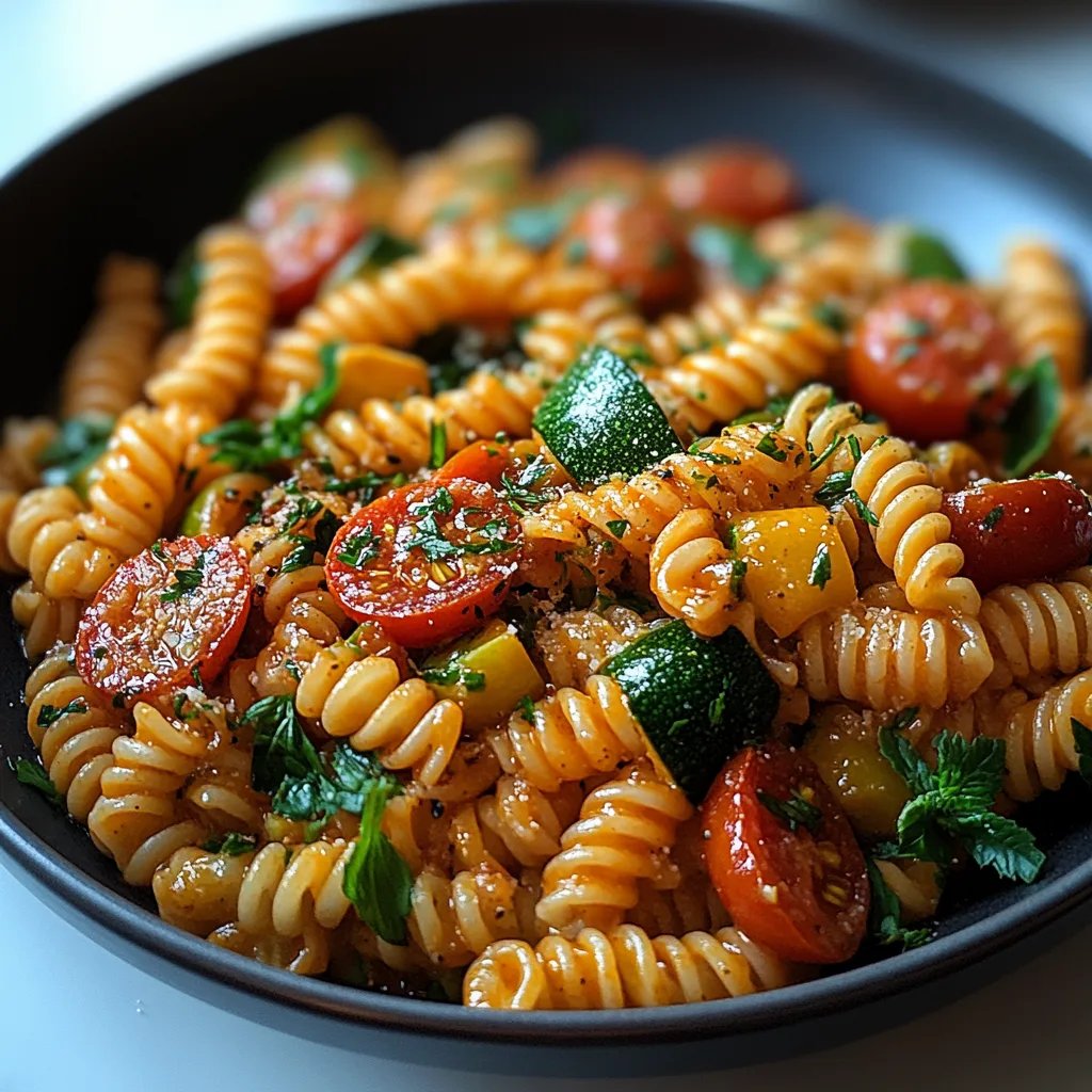 Tomaten-Zucchini-Pasta: Ein Unglaubliches Ultimatives Rezept für Genuss pur