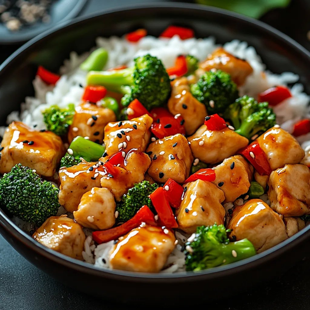 Hühnchen-Teriyaki mit Brokkoli und Reis: Ein Unglaubliches Ultimatives Rezept