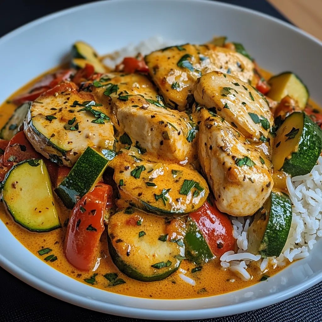 Paprika-Zucchini-Sahne-Hähnchen: Ein Unglaubliches Ultimatives Rezept