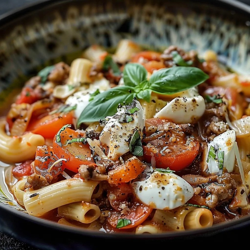 Griechischer Nudelauflauf