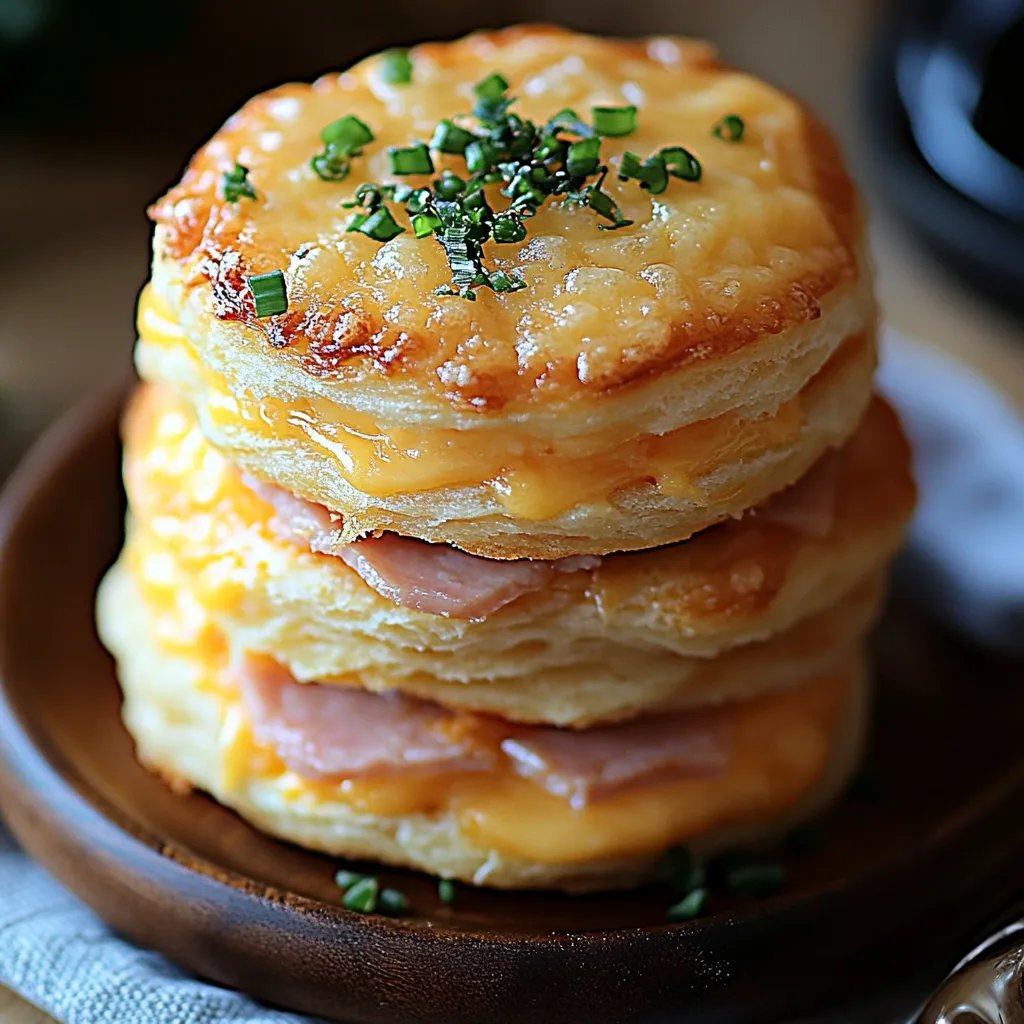 Ham and Cheese Butter Swim Biscuits: Ein Unglaubliches Ultimatives Rezept