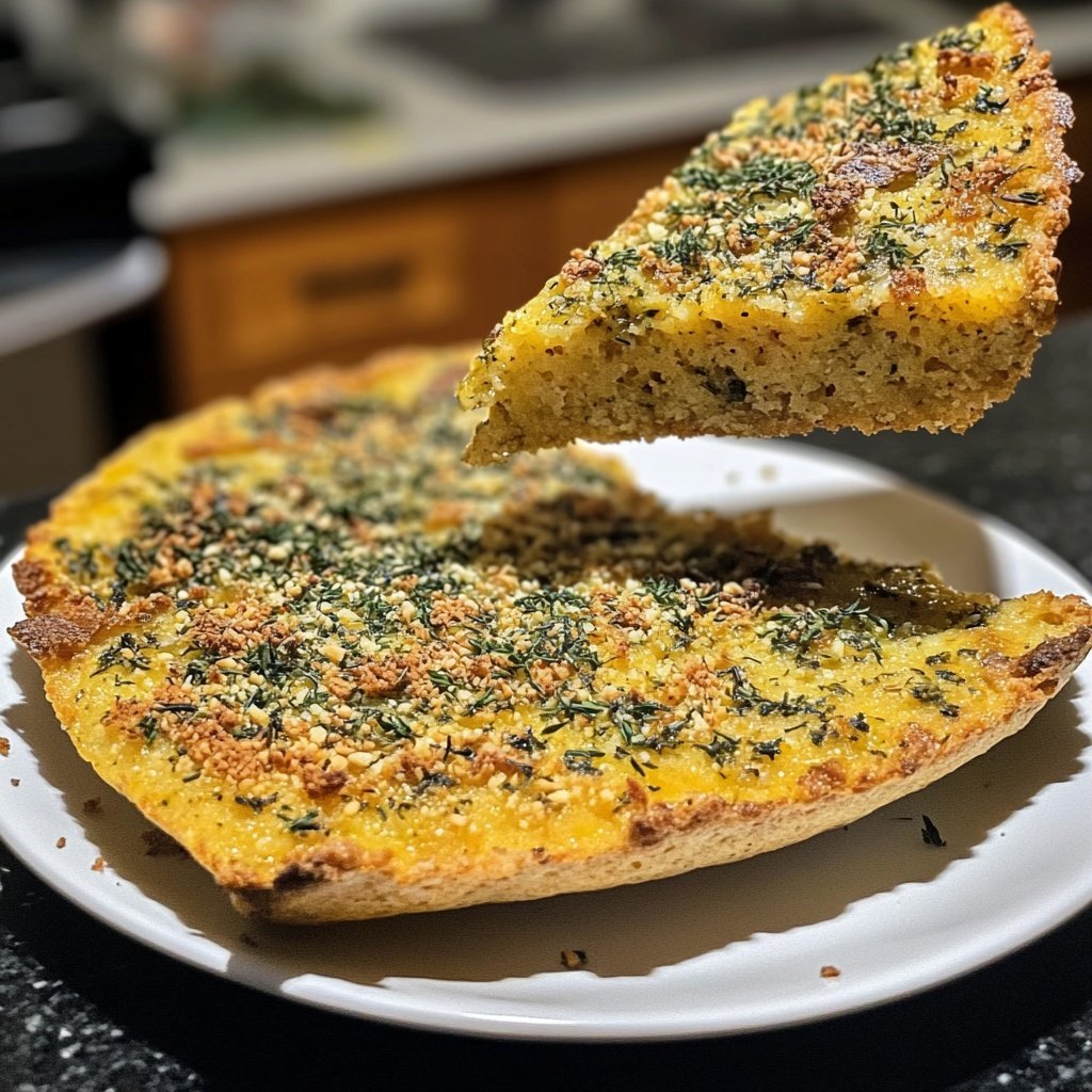 Socca Kichererbsen Fladen