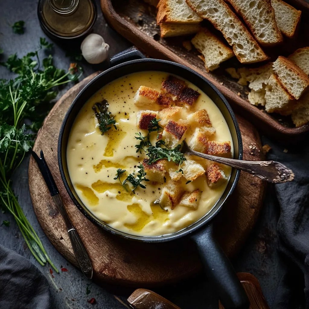 Zwitserse Käsefondue mit italienischer Twist: Ein Unglaubliches Ultimatives Rezept
