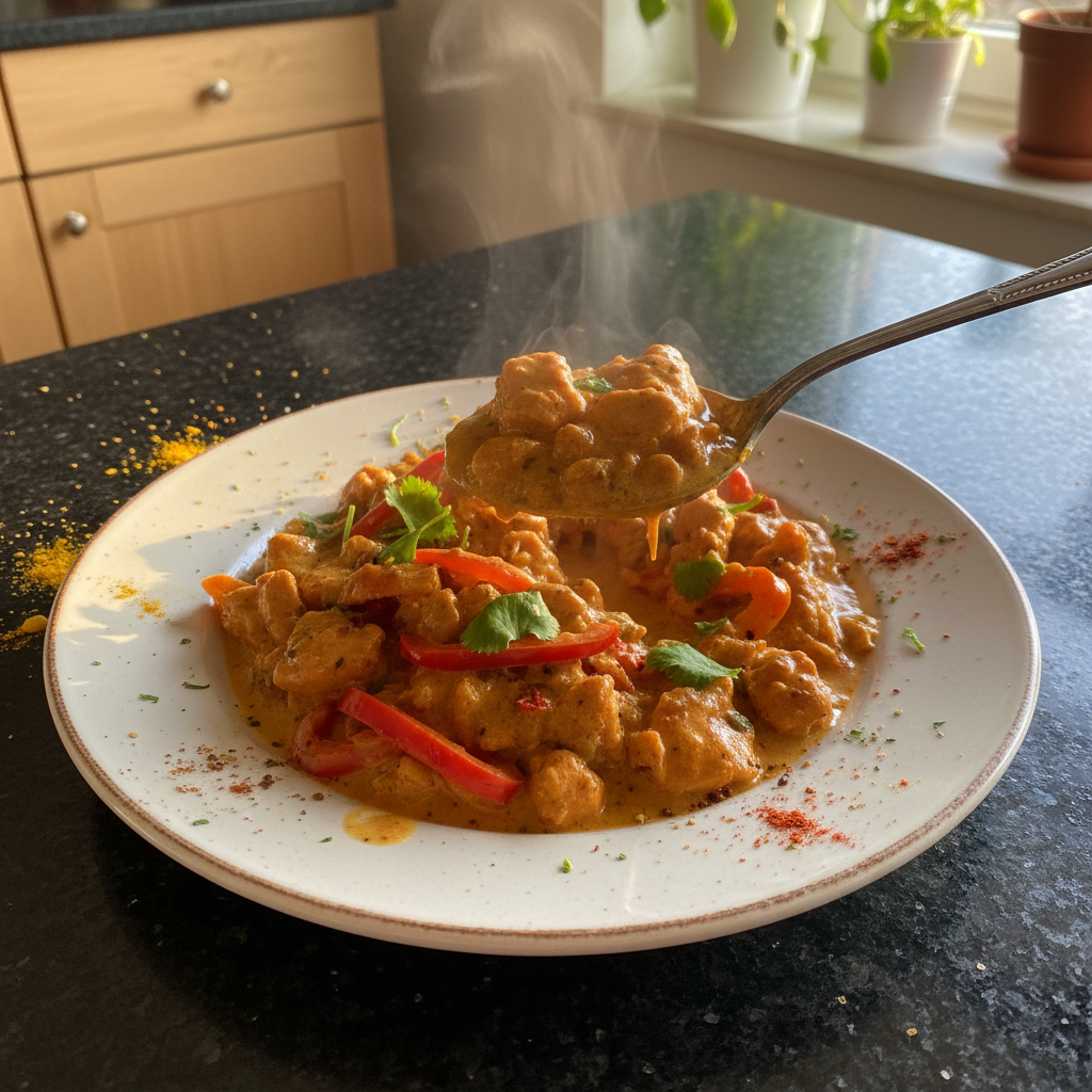 Verführerisches Valentinstags Curry