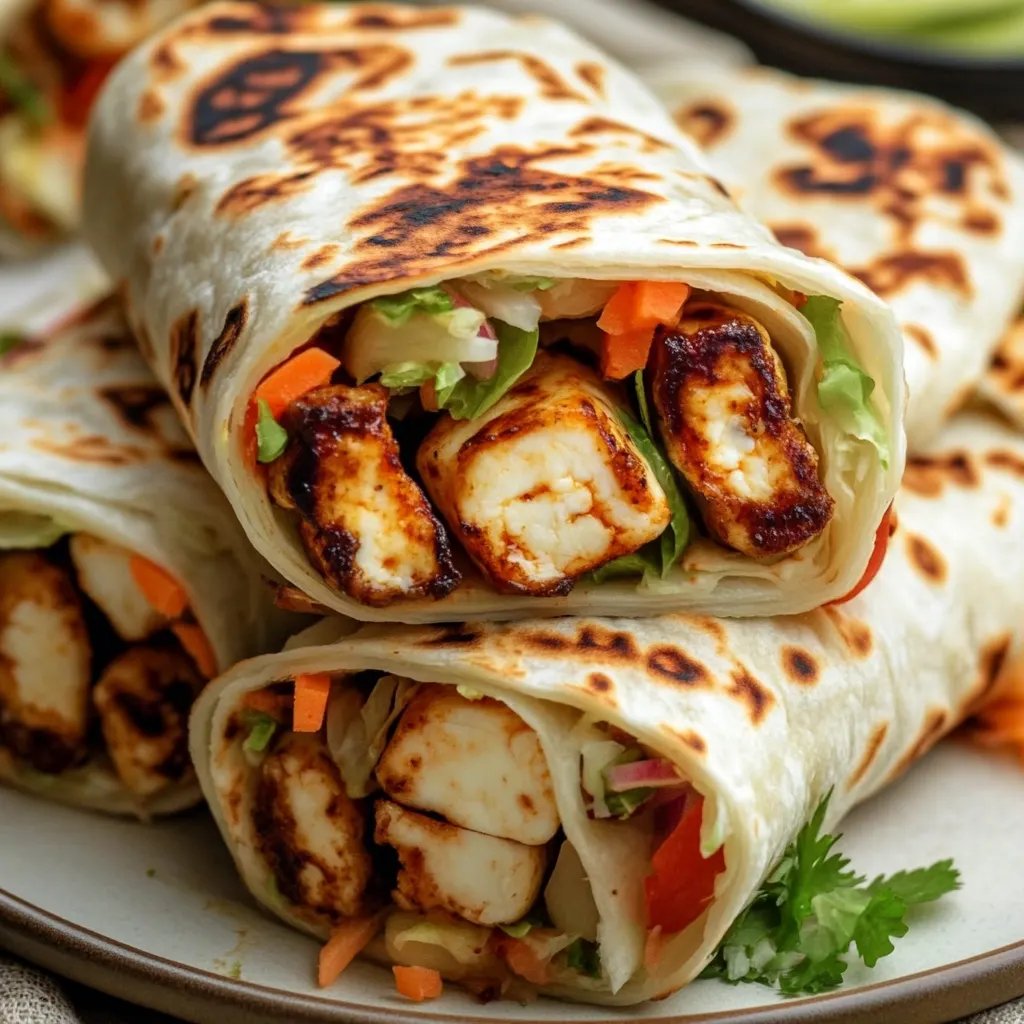 Süße Chili-Halloumi-Wraps: Ein Unglaublich Essenzielles Rezept für 4 Personen