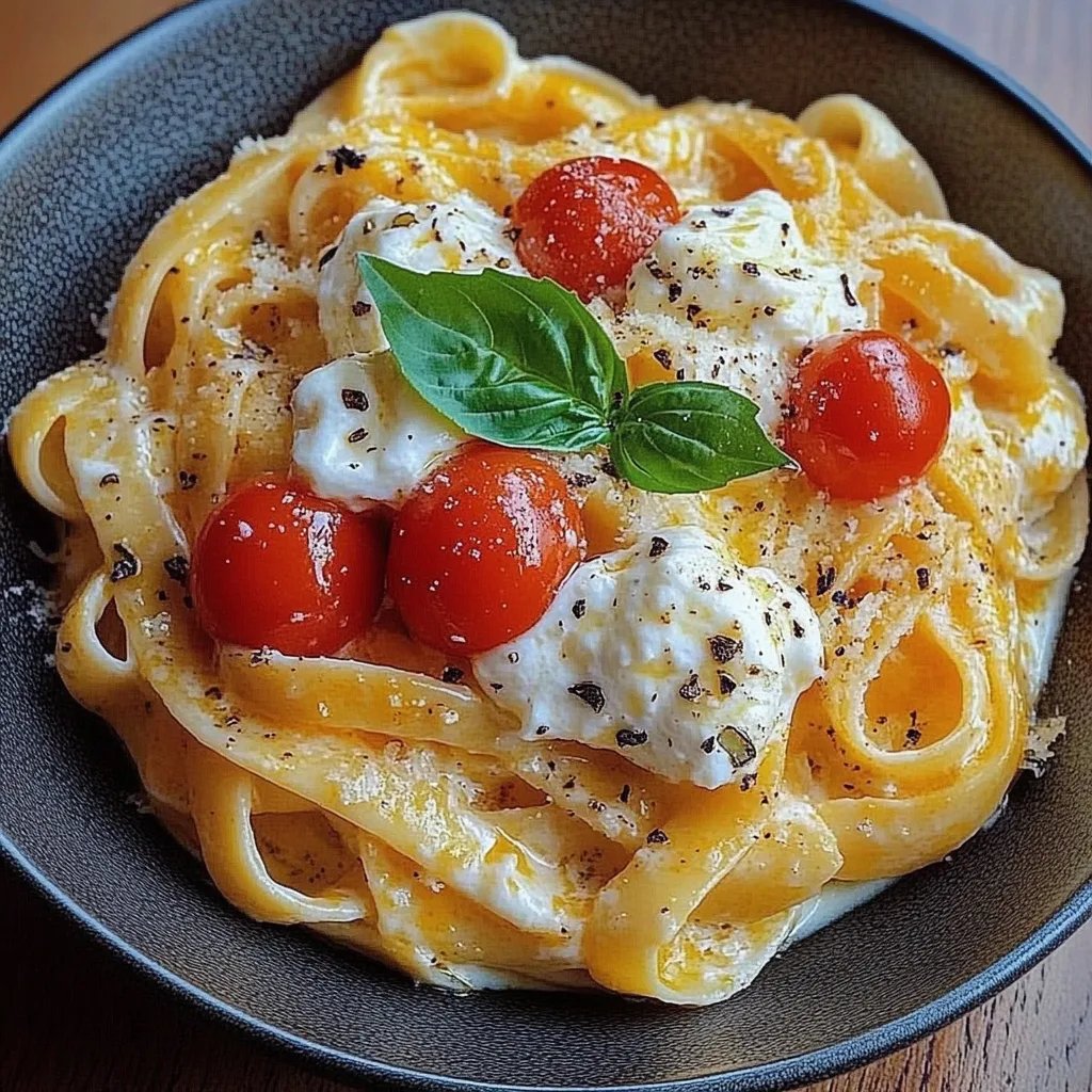Cremige Burrata-Pasta: Ein Unglaublich Ultimatives Rezept für 4 Personen
