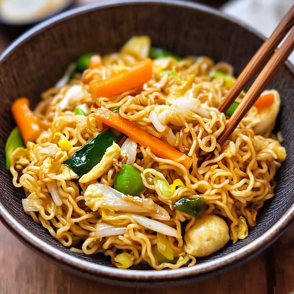 Gebratene Nudeln mit Gemüse und Ei: Ein Unglaublich Ultimatives Rezept für 4 Personen