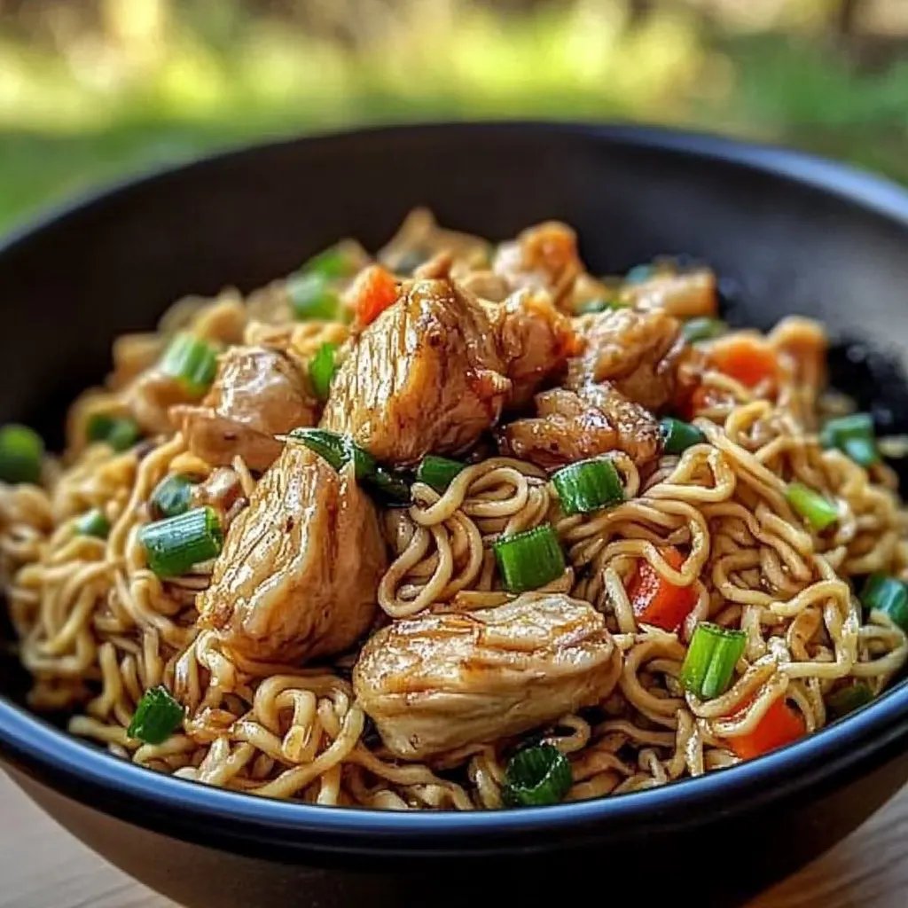 Hühnchen-Ramen-Pfanne: Eine Unglaubliche Ultimative 7-Zutaten-Mahlzeit