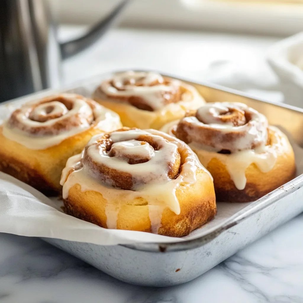 Air Fryer Cinnamon Rolls