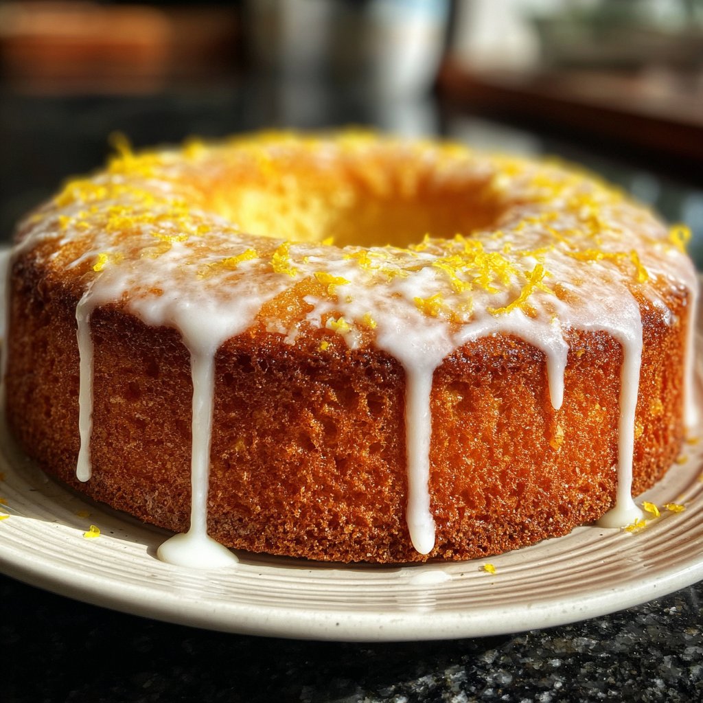 Glutenfrei Zitronen Kuchen Rote Birne