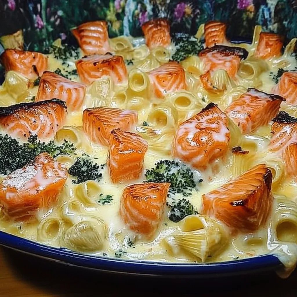 Nudelauflauf mit Lachs und Sahne: Ein Unglaublich Ultimatives Rezept für 4 Personen